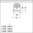 42936523 Zumtobel TEC C 10000-840 L2000 VWB LDE WH IP64 Produktbild Additional View 1 S