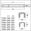 22171672 Zumtobel TECTON T 1500 SR IP64 Produktbild Additional View 1 S