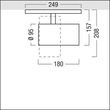 60715701 Zumtobel V2 M 3000-830 SWI TEC VOPT WH WH Produktbild Additional View 1 S