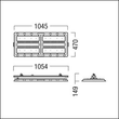 42936404 Zumtobel CR2 L42k-830 CH WB LDO TEC-IP WH Produktbild Additional View 1 S