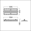 42936405 Zumtobel CR2 L42k-840 PC WB LDO TEC-IP WH Produktbild Additional View 1 S