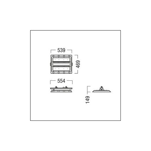 42936398 Zumtobel CR2 M13k-865 PC WB LDO TEC-IP WH Produktbild Additional View 1 L