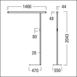 42188696 Zumtobel CANDILEA-S D/I 13300- 840 SC BK Produktbild Additional View 1 S