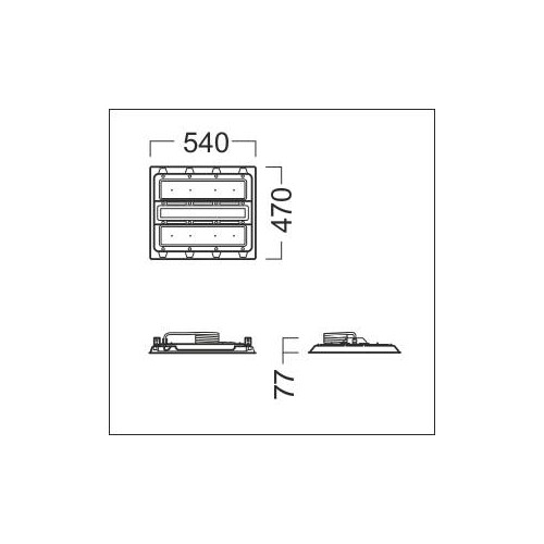 42938797 Zumtobel CR2 M17k-840 PC WB EVG QC3 WH Produktbild Additional View 1 L