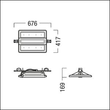 42940523 Zumtobel CR2PL FI M17k-840 PM WB LDO TEC-IP WH Produktbild Additional View 1 S