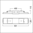 42188175 Zumtobel EXENEO L 7200-750 OP MB M20M EX1/21 TW Produktbild Additional View 1 S