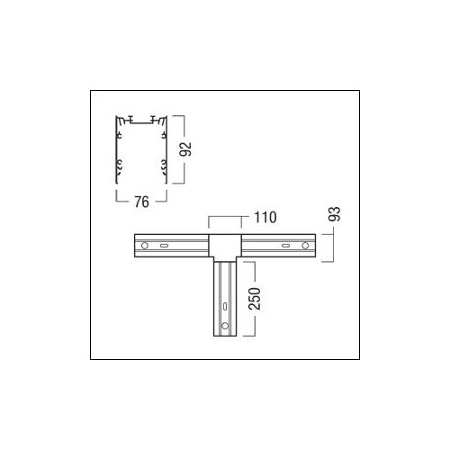 22172319 Zumtobel SLN2 MRT T-CON WH Produktbild Additional View 1 L