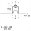 22172165 Zumtobel SLN2-C MRC L1750 WH Produktbild Additional View 1 S