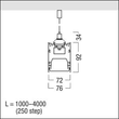 42946644 Zumtobel SLN2-C MSP 1600-830 L3000 EVG WH Produktbild Additional View 1 S