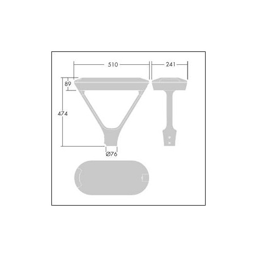 96670050 Thorn UD 24L25 730 WSC-S CL1 WS1 T60T BK Produktbild Additional View 1 L
