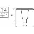 91077000 PhilipsLeuchten BDP103 LED35/830 DW PCF SI CLO 62P Produktbild Additional View 1 S