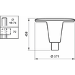 91077000 PhilipsLeuchten BDP103 LED35/830 DW PCF SI CLO 62P Produktbild Additional View 2 S