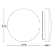 069681 Steinel LED INNENLEUCHTE RS PRO P1-R FL. S WW Produktbild Additional View 1 S