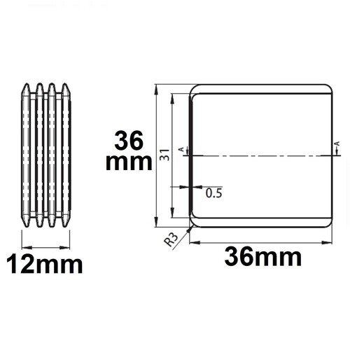 114936 Isoled Universal- Push Mini- Dimmer für dimmbare 230V Leuchten/Trafo Produktbild Additional View 1 L