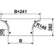 7128509 Obo DFAA 500 FS Deckel Anbau- Abzweigstück mit Drehriegeln, für RAA 5 Produktbild Additional View 1 S