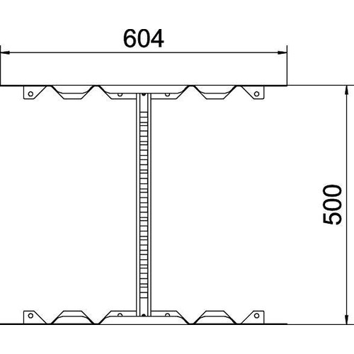 6225716 Obo LMFV 650 FS Multifunktionsverbinder für Kabelleiter Produktbild Additional View 1 L