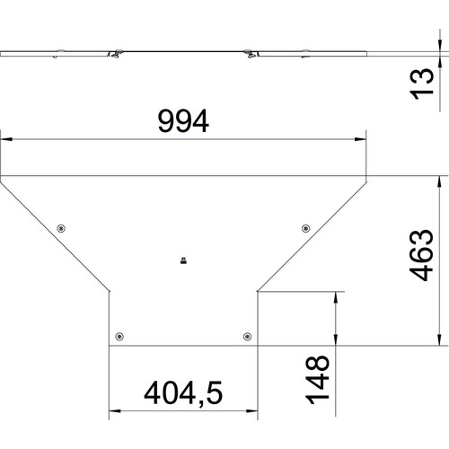 6226334 Obo LAAD 400 R3 FT Deckel für Anbau-Abzweigstück mit Drehriegel B400  Produktbild Additional View 1 L