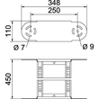 6225516 Obo LGBE 1145 FT Gelenkbogenelement für Kabelleiter 110x Produktbild Additional View 1 S