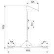 18923 Trayco RS 1500 UG Roofshelter L=1500mm, ultra galv. Produktbild Additional View 3 S