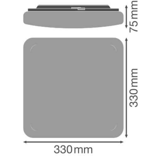 4099854042034 Ledvance SF SQUARE 330 V 24W 3CCT IP44 Produktbild Additional View 1 L