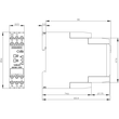 3UG4581-1AW31 Siemens Analog einstellbares Isolationsüberwachungsrel Produktbild Additional View 2 S