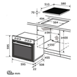 815446000 Exquisit EHE185-HBZ-020 inox Einbau Herdset inkl. Ceranfeld Produktbild Additional View 3 S