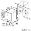 SPV2HMX42E Bosch Spüler vollintegrierbar 45cm Produktbild Additional View 5 S