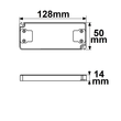 115622 Isoled LED Trafo 12V/DC, 0- 20W, ultraslim Produktbild Additional View 1 S