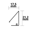 115144 Isoled Sys- Wall Einbaufeder / Klammer (2er Set) Produktbild Additional View 1 S