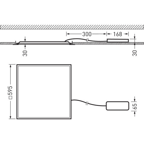 8364340 Trilux Siella G8 M73 PW19 28- 40/3ML-8MC ET Produktbild Additional View 2 L