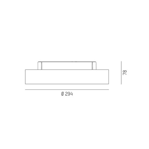 719-012112101405000 Molto Luce BIDO Round SDI 4000K 1020lm DM294mm weiß Produktbild Additional View 1 L