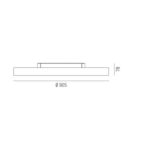 719-012412101906000 Bido BIDO ROUND SDI WAND- DECKEN AUFBAULEUCHTE schwarz Produktbild Additional View 1 L