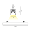 728-501051819600 Log LOG OUT 21 TRACK SCHIENENSTRAHLER MIT schwarz LED Produktbild Additional View 1 S