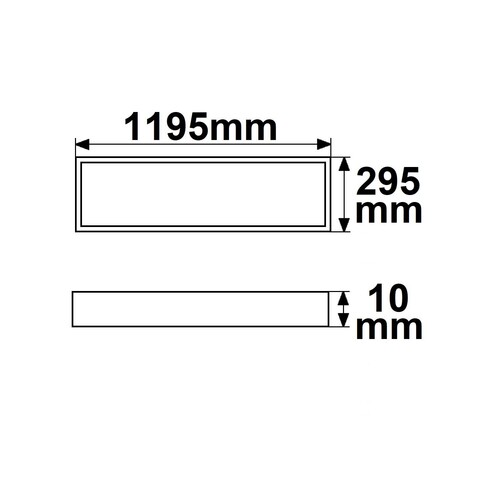 115715 Isoled LED Panel Professional Line 1200 UGR19 4H/8H, 26W, Rahmen weiß Produktbild Additional View 1 L