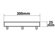115221 Isoled Deckenbaldachin rund, schwarz Produktbild Additional View 1 S