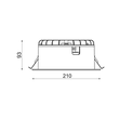 212584 SG Leuchten RAX ECO 180-190 3000/4000K Produktbild Additional View 2 S