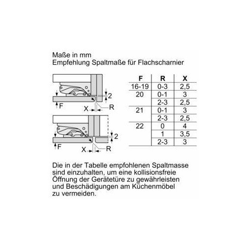 KIL82NSE0 Bosch Einbau-Kühlschrank mit Gefrierfach 177.5 x 56 cm Schlepp Produktbild Additional View 5 L