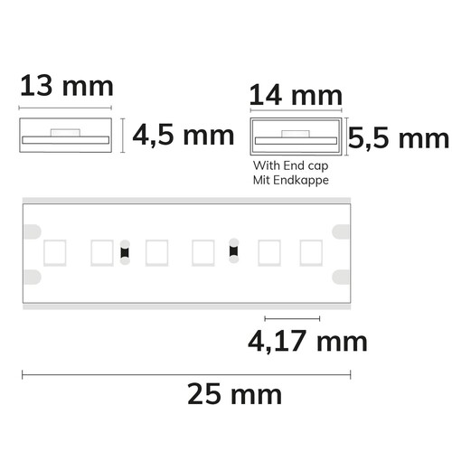 115508 Isoled LED AQUA930 Linear Flexband, 24V, 10W Produktbild Additional View 1 L