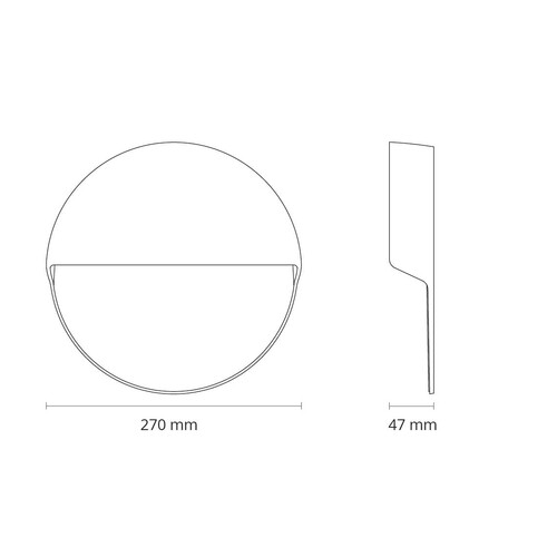 653602 SG Leuchten ARLON ROUND weiß 2700K Produktbild Additional View 1 L