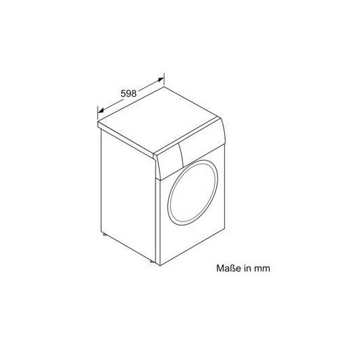 WAN280F5 Bosch Geräte Waschvollautomat 8kg, 1400 U/min Produktbild Additional View 5 L