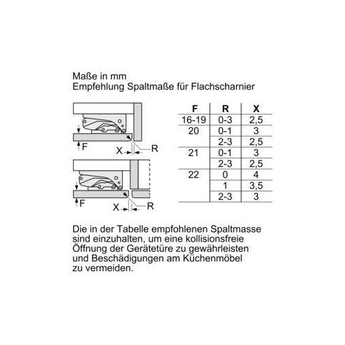 KUL22ADD0 Bosch Geräte Unterbau- Kühlautomat Produktbild Additional View 5 L