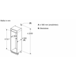 KIN865SE0 Bosch Einbau-Kühl- Gefrierkombination Produktbild Additional View 5 S