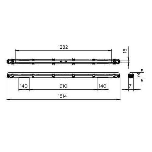 50024299 Philips  Ledinaire WT065C 4000K L1500 4100lm/6800lm Produktbild Additional View 6 L