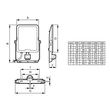 73618499 Philips LED Scheinwerfer 50W LED60/830_40_65PSU SWB MDU Produktbild Additional View 3 S