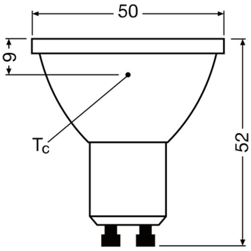 4099854234927 Ledvance LED PAR1610036 DIM 8W 827 GU10 P Produktbild Additional View 2 L