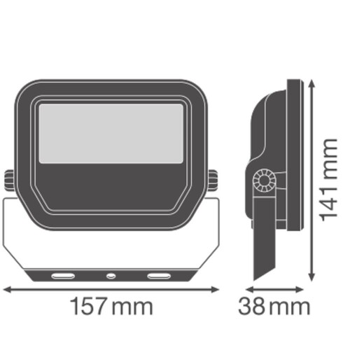 4099854305825 Ledvance Fluter 20 P 17W 2K4LM 840 PS SY100 BK Produktbild Additional View 1 L