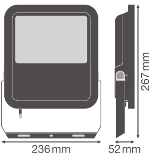 4099854306082 Ledvance FL 100 P 69W 10KLM 830 PS SY100 BK Produktbild Additional View 1 L