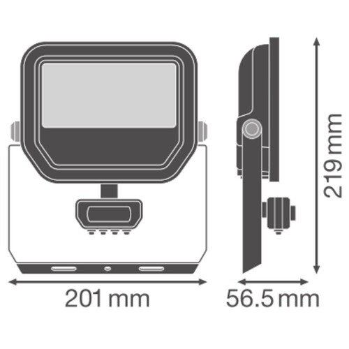 4099854306860 Ledvance Fluter 50 SN P 41W 6KLM 830 PS SY100BK Produktbild Additional View 1 L