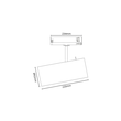 320851 SG Leuchten TUBE PRO 3-T WHITE 4000K Produktbild Additional View 1 S