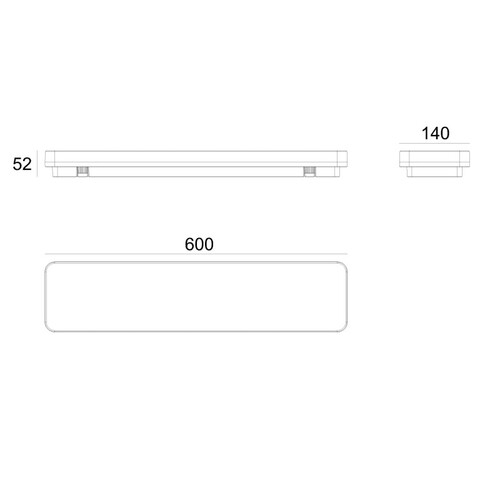 222-00066 Molto Luce MUSO LINEAR SD DECKENAUFBAULEUCHTE weiß LED Produktbild Additional View 1 L